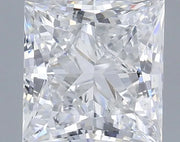 0.54ct Princess Lab Grown Diamond (Colour D, Clarity VS1, IGI Certified)